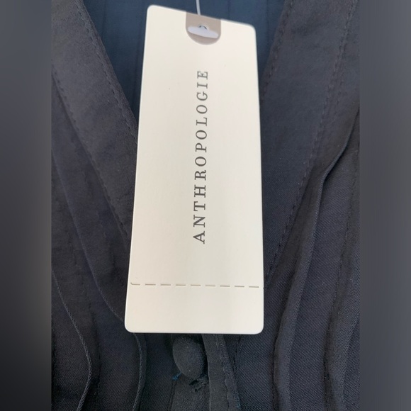 Anthropologie Ruffled Pintucked Blouse - Picture 8 of 11